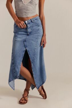 New Free People We The Free Aquarius Maxi Skirt Size 24